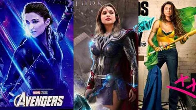 Parineeti Chopra takes Scarlett Johansson, Black Canary’s place in photoshopped fan-made posters.