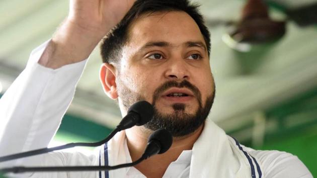The Congress has suggested a state-wide survey to identify the face of the alliance after some of its leaders voiced their opposition to Rashtriya Janata Dal (RJD) leader Tejashwi Yadav’s name.(Santosh Kumar/HT Photo) The Congress has suggested a state-wide survey to identify the face of the alliance after some of its leaders voiced their opposition to Rashtriya Janata Dal (RJD) leader Tejashwi Yadav’s name.(Santosh Kumar/HT Photo)