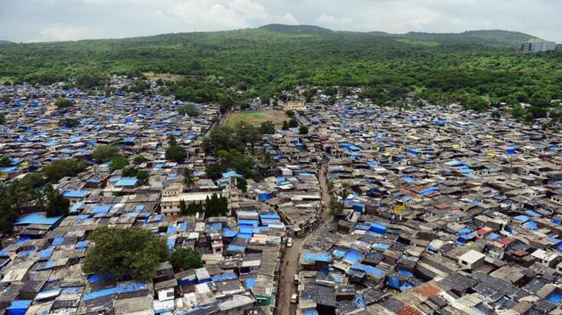 An aerial view of Kranti Nagar and Appa Pada residential area in Mumbai. Maharashtra’s current COVID-19 tally stands at 206,619 cases with 8,822 deaths. (ANI) An aerial view of Kranti Nagar and Appa Pada residential area in Mumbai. Maharashtra’s current COVID-19 tally stands at 206,619 cases with 8,822 deaths. (ANI)