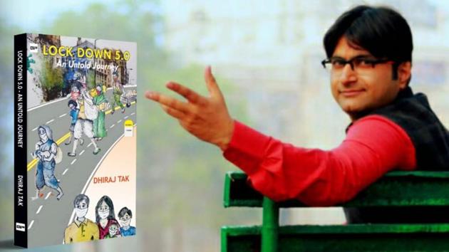 The teacher said the lockdown gave him ample time to pursue creative writing, his second love after teaching. (HT photo) The teacher said the lockdown gave him ample time to pursue creative writing, his second love after teaching. (HT photo)