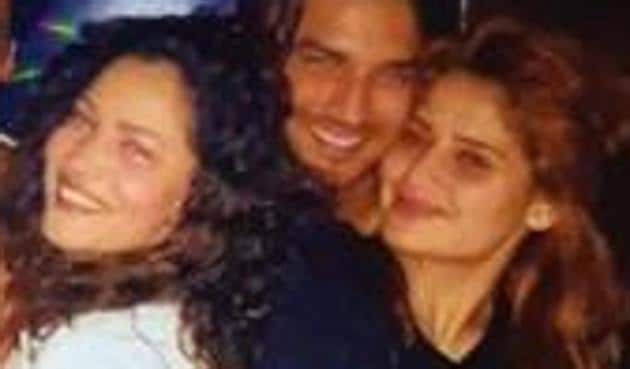 Ankita Lokhande, Sushant Singh Rajput and Arti Singh during happier times.