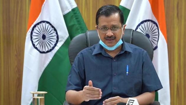 Delhi chief minister Arvind Keriwal addressing a press conference on Monday. (ANI Photo) Delhi chief minister Arvind Keriwal addressing a press conference on Monday. (ANI Photo)