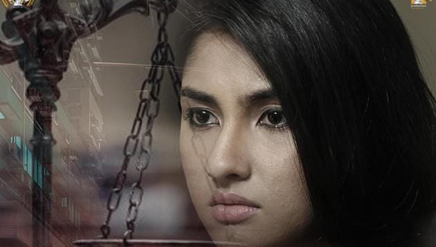 Ragini Chandran in Kannada film Law. Ragini Chandran in Kannada film Law.