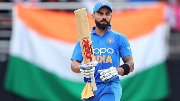 Virat Kohli averages a whopping 140-plus is successful run chases of over 300-plus targets.(Getty Images)