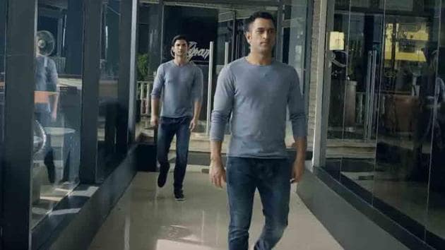MS Dhoni joined Sushant Singh Rajput for a few promotional videos ahead of the release of his biopic MS Dhoni: The Untold Story in 2016. Sushant successfully copied his each move and gesture in the video. On the occasion of Dhoni’s 39th birthday, here are some more pictures of the two.