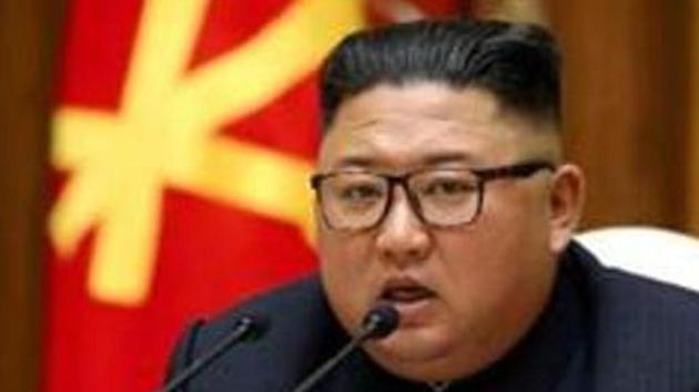North Korean leader Kim Jong Un speaks as he takes part in a meeting of the Political Bureau of the Central Committee of the Workers' Party of Korea (WPK). (Reuters file photo)