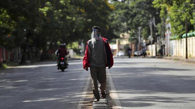 As recently as a month back - on June 6 – Bengaluru accounted for a mere 162 of the 3,184 active Covid-19 cases in Karnataka. It then had a mere 5% of the total cases in the state. (AP Photo) As recently as a month back - on June 6 – Bengaluru accounted for a mere 162 of the 3,184 active Covid-19 cases in Karnataka. It then had a mere 5% of the total cases in the state. (AP Photo)