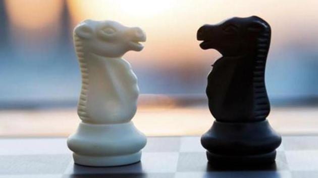Chess board and pieces in a chess game. (Getty Images/iStockphoto) Chess board and pieces in a chess game. (Getty Images/iStockphoto)