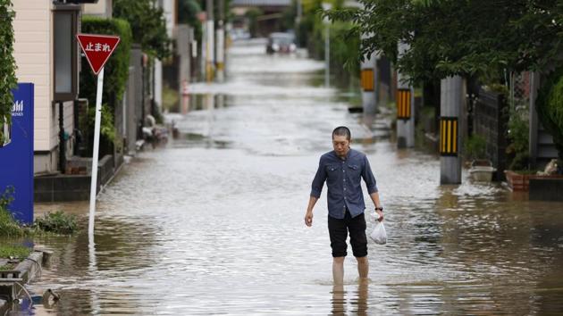 Japan Battered By More Heavy Rain Floods Nearly 60 Dead World News Hindustan Times Japan Battered By More Heavy Rain Floods Nearly 60 Dead World News Hindustan Times