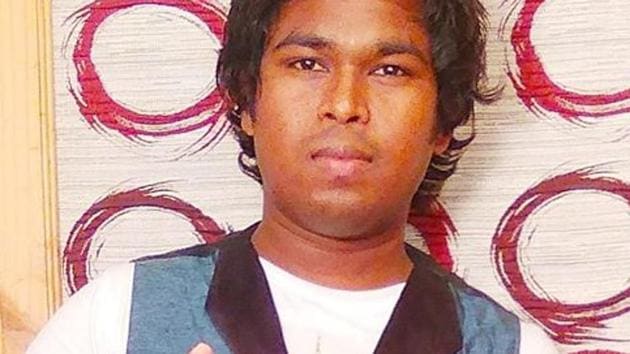 The rap songs on migrants that Tandi composed during lockdown have slowly become popular. (HT Photo) The rap songs on migrants that Tandi composed during lockdown have slowly become popular. (HT Photo)