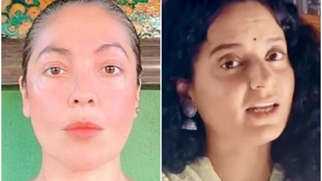 Kangana Ranaut and Pooja Bhatt have had a face-off on Twitter over the issue of nepotism.