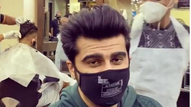 Actor Arjun Kapoor recently sought help of a professional and got a haircut