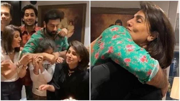 Karan Johar, Ranbir Kapoor joined Neetu Kapoor for her birthday party on Wednesday.