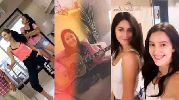 Katrina Kaif has shared a fun video featuring her and her sister Isabelle Kaif.