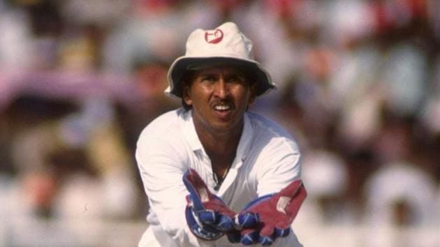 Former India wicketkeeper Kiran More in action during the 1989 tour of Pakistan.(Getty Images) Former India wicketkeeper Kiran More in action during the 1989 tour of Pakistan.(Getty Images)