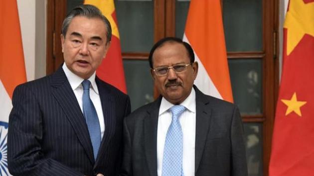 The WMCC meeting between diplomats of India and China will build on the conversation between NSA Ajit Doval and Chinese minister Wang Yi(ANI)