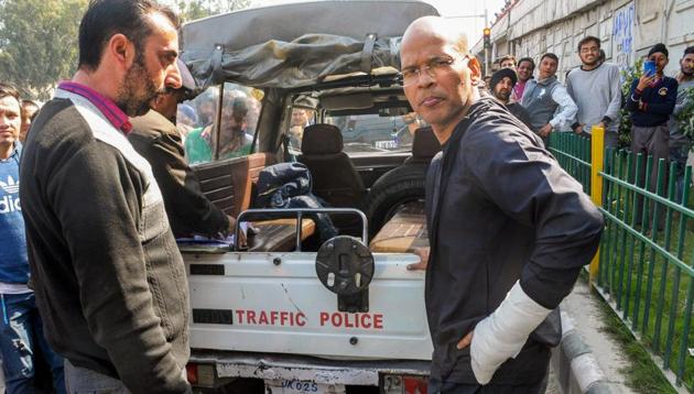 The suspension order comes two weeks after Rath had filed an official complaint against director general of police (DGP) Dilbag Singh, and publicly criticised him on the microblogging site Twitter, setting of a social media storm.(PTI) The suspension order comes two weeks after Rath had filed an official complaint against director general of police (DGP) Dilbag Singh, and publicly criticised him on the microblogging site Twitter, setting of a social media storm.(PTI)