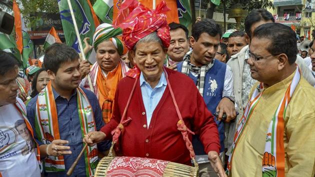 Former Uttarakhand chief minister Harish Rawat has cornered limelight by holding individual protests against the BJP governments in the past few days. (PTI Photo/File) Former Uttarakhand chief minister Harish Rawat has cornered limelight by holding individual protests against the BJP governments in the past few days. (PTI Photo/File)