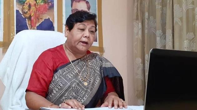 File photo of Chhattisgarh Governor Anusuiya Uikey. (Twitter/@GovernorCG) File photo of Chhattisgarh Governor Anusuiya Uikey. (Twitter/@GovernorCG)