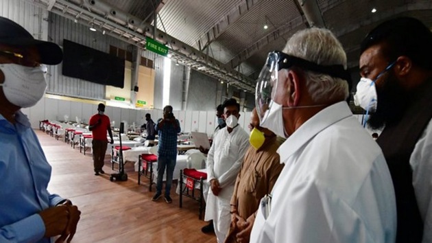 Karnataka Cm BS Yediyurappa said that number of coronavirus cases in the state increased since the beginning of the unlock process and underlined that the State Government is taking all measures to combat the disease. (ANI Photo) Karnataka Cm BS Yediyurappa said that number of coronavirus cases in the state increased since the beginning of the unlock process and underlined that the State Government is taking all measures to combat the disease. (ANI Photo)