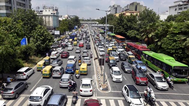 Heavy vehicular traffic seen at ITO in New Delhi on July 7. According to the government data, India also has one of the lowest cases per million population in the world at 538 while the global average is at 1497, reported HT. (Sonu Mehta / HT Photo) Heavy vehicular traffic seen at ITO in New Delhi on July 7. According to the government data, India also has one of the lowest cases per million population in the world at 538 while the global average is at 1497, reported HT. (Sonu Mehta / HT Photo)