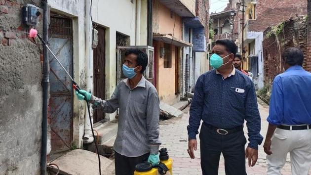 Uttar Pradesh has recently been praised by Prime Minister Narendra Modi for its handling of Covid 19 pandemic.(HT Photo)