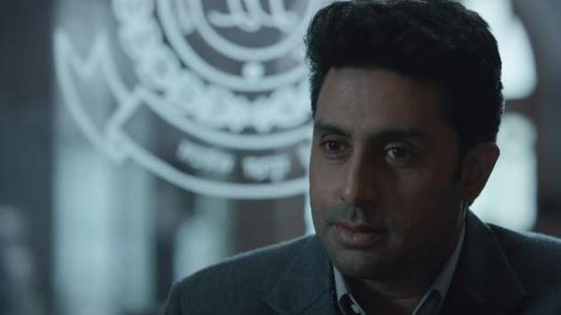 Abhishek Bachchan in a still from Breathe Into the Shadows.