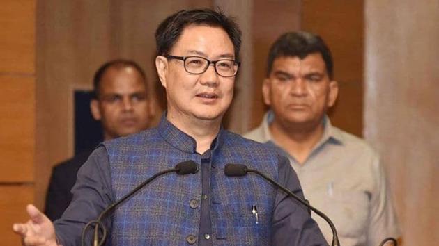 India’s Sports Minister, Kiren Rijiju.(PTI Image)