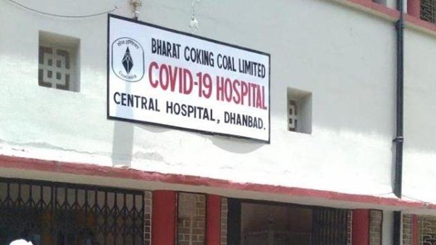 The dedicated Covid-19 hospital of BCCL has a capacity of 100 beds, which, however, got overcrowded with a total of 104 patients at the hospital till Thursday . (Twitter) The dedicated Covid-19 hospital of BCCL has a capacity of 100 beds, which, however, got overcrowded with a total of 104 patients at the hospital till Thursday . (Twitter)