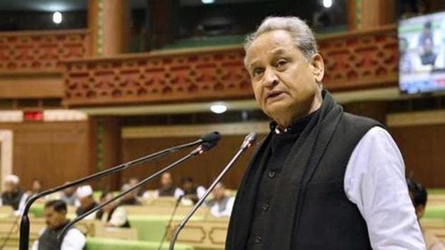 Ashok Gehlot said BJP leaders have become brazen and were promising Rs 10-15 crore to MLAs to switch allegiances and destabilise his government.(File photo)