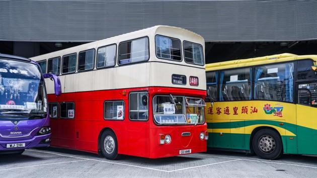 A view of a temporary polling station set up inside a bus (C) during the primary polls in Hong Kong on July 11. The new security law is the most radical change in Hong Kong’s freedom and autonomy since Britain handed the city back to China in 1997. (Lam Yik / Bloomberg) A view of a temporary polling station set up inside a bus (C) during the primary polls in Hong Kong on July 11. The new security law is the most radical change in Hong Kong’s freedom and autonomy since Britain handed the city back to China in 1997. (Lam Yik / Bloomberg)