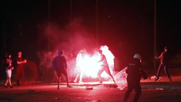 Several people were arrested, and many reporters were injured, mainly in attacks by the demonstrators.(AP Photo) Several people were arrested, and many reporters were injured, mainly in attacks by the demonstrators.(AP Photo)