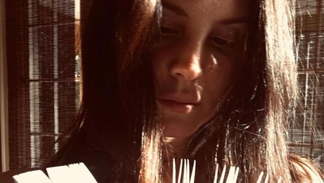 The e-audio spoken word album of select poems from the book will be available on July 28 followed by the hardcover release in September.(Lana Del Ray/Instagram) The e-audio spoken word album of select poems from the book will be available on July 28 followed by the hardcover release in September.(Lana Del Ray/Instagram)