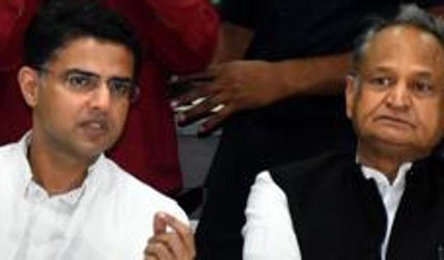 Rajasthan chief minister Ashok Gehlot with deputy CM Sachin Pilot, Jaipur, 2019 (PTI) Rajasthan chief minister Ashok Gehlot with deputy CM Sachin Pilot, Jaipur, 2019 (PTI)