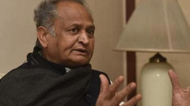 Rajasthan chief minister Ashok Gehlot has claimed that the BJP is trying to topple his government. The BJP has, however, denied the charge. (Anshuman Poyrekar/HT File Photo) Rajasthan chief minister Ashok Gehlot has claimed that the BJP is trying to topple his government. The BJP has, however, denied the charge. (Anshuman Poyrekar/HT File Photo)