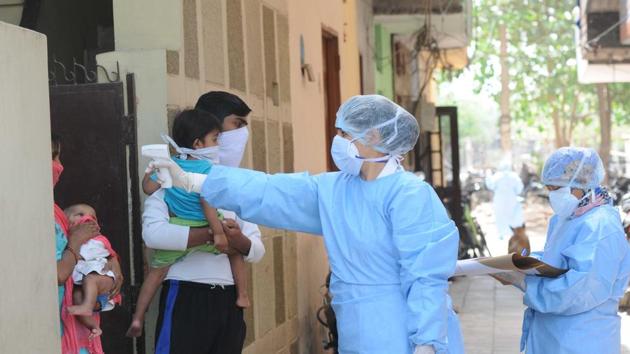 Guwahati city has reported a surge of positive cases with 6,221 since June 24 following which a complete lockdown was imposed in the entire district on June 28. Photo by Keshav Singh/Hindustan Times Guwahati city has reported a surge of positive cases with 6,221 since June 24 following which a complete lockdown was imposed in the entire district on June 28. Photo by Keshav Singh/Hindustan Times