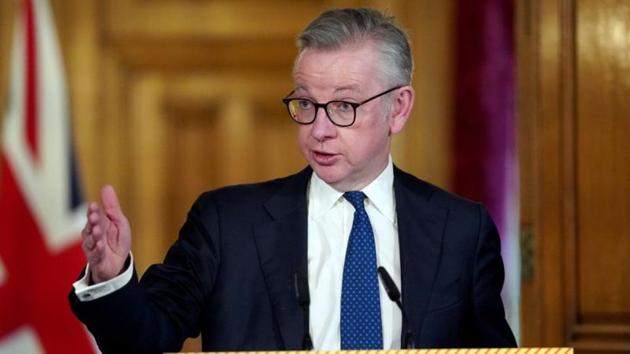 Britain's Chancellor of the Duchy of Lancaster Michael Gove.(Reuters file photo)