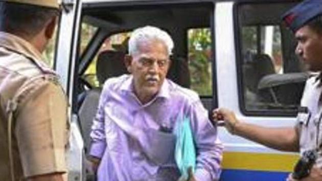 Activist/writer and poet P Varavara Rao, arrested in connection with Elgar Parishad case. (PTI fie photo) Activist/writer and poet P Varavara Rao, arrested in connection with Elgar Parishad case. (PTI fie photo)