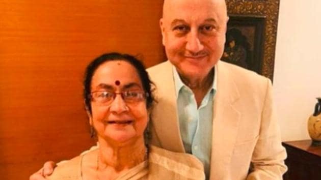 Anupam Kher’s mother has been admitted to Kokilaben Hospital in Mumbai.