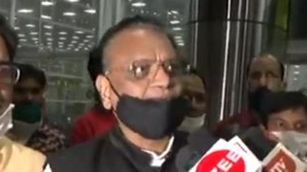 Rajasthan Congress in-charge Avinash Pande at Jaipur airport on July 12. (Photo ANI) Rajasthan Congress in-charge Avinash Pande at Jaipur airport on July 12. (Photo ANI)