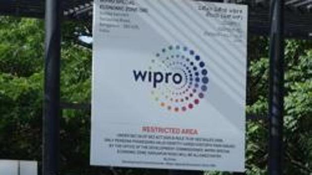 Currently, over 95% of Wipro employees are working from home and the future is expected to be a hybrid model.(Hemant Mishra/Mint File Photo)