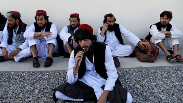 Newly freed Taliban prisoners sit at Pul-i-Charkhi prison, in Kabul, Afghanistan. Image used for representational purpose only. (REUTERS) Newly freed Taliban prisoners sit at Pul-i-Charkhi prison, in Kabul, Afghanistan. Image used for representational purpose only. (REUTERS)
