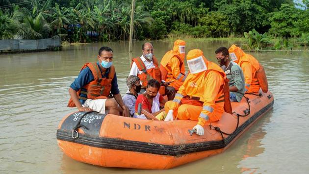 Photos: NDRF Steps In To Help Assam As Floods Affect More Districts ...