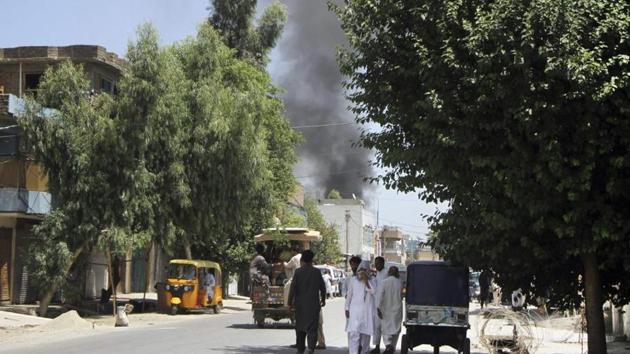 Zabihullah Mujahid, a Taliban spokesman, said the Taliban — who are active in the province and have recently stepped up attacks there — were behind the bombing. (AP file photo) Zabihullah Mujahid, a Taliban spokesman, said the Taliban — who are active in the province and have recently stepped up attacks there — were behind the bombing. (AP file photo)