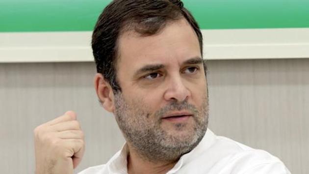 Congress leader Rahul Gandhi will launch a video programme on current affairs and history on Tuesday.(ANI)