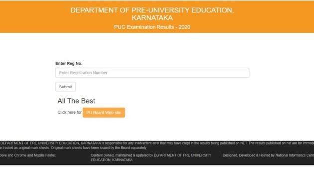 Karnataka 2nd Puc Results 2020 Declared At Karresults Nic In Here S Direct Link Hindustan Times