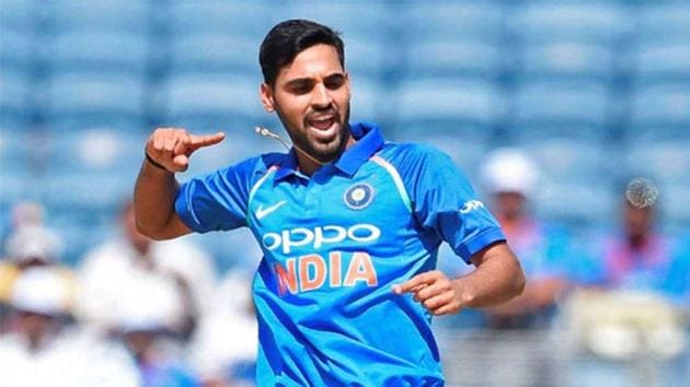 File image of Bhuvneshwar Kumar.(PTI)