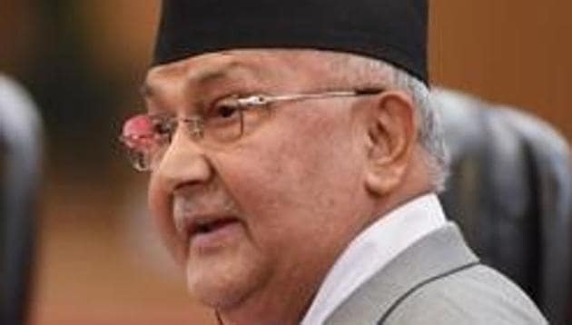 File photo: Nepal's Prime Minister KP Sharma Oli.(Getty Images)