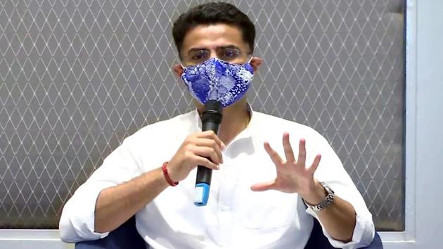 Sachin Pilot had also tweeted today, making it clear that he was not going to give in.(ANI Photo)