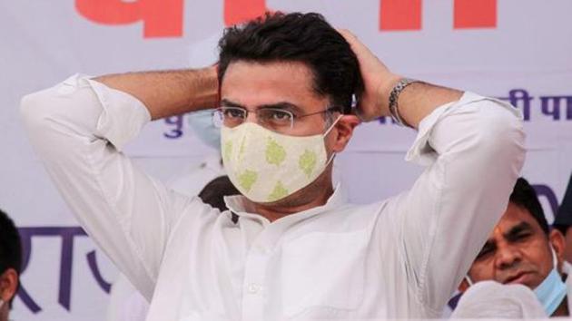 A video was shared late at night on Sachin Pilot’s official WhatsApp group.(PTI File Photo)